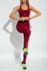 ADIDAS by Stella McCartney RED Cropped training top