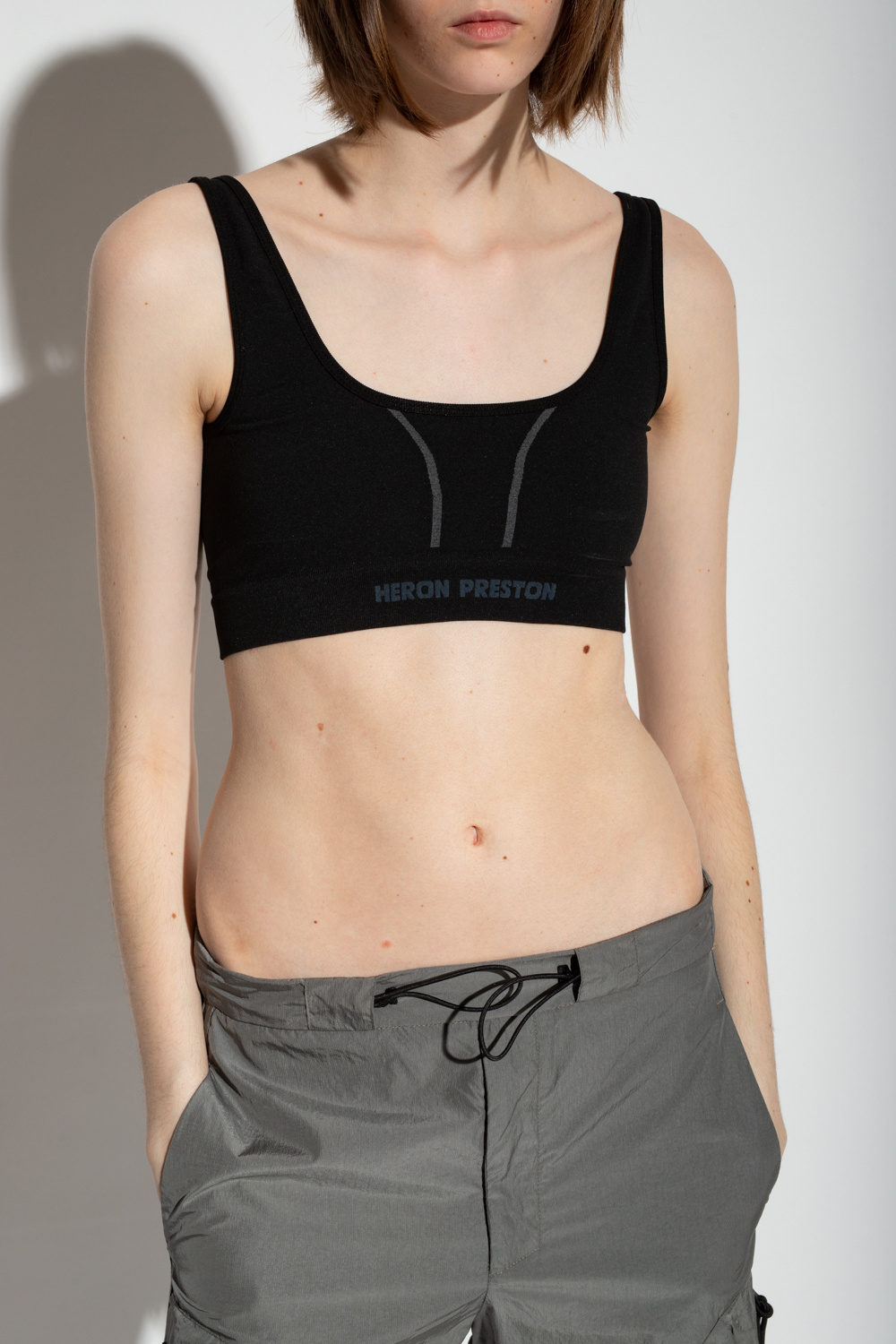 Heron Preston Cropped tank top