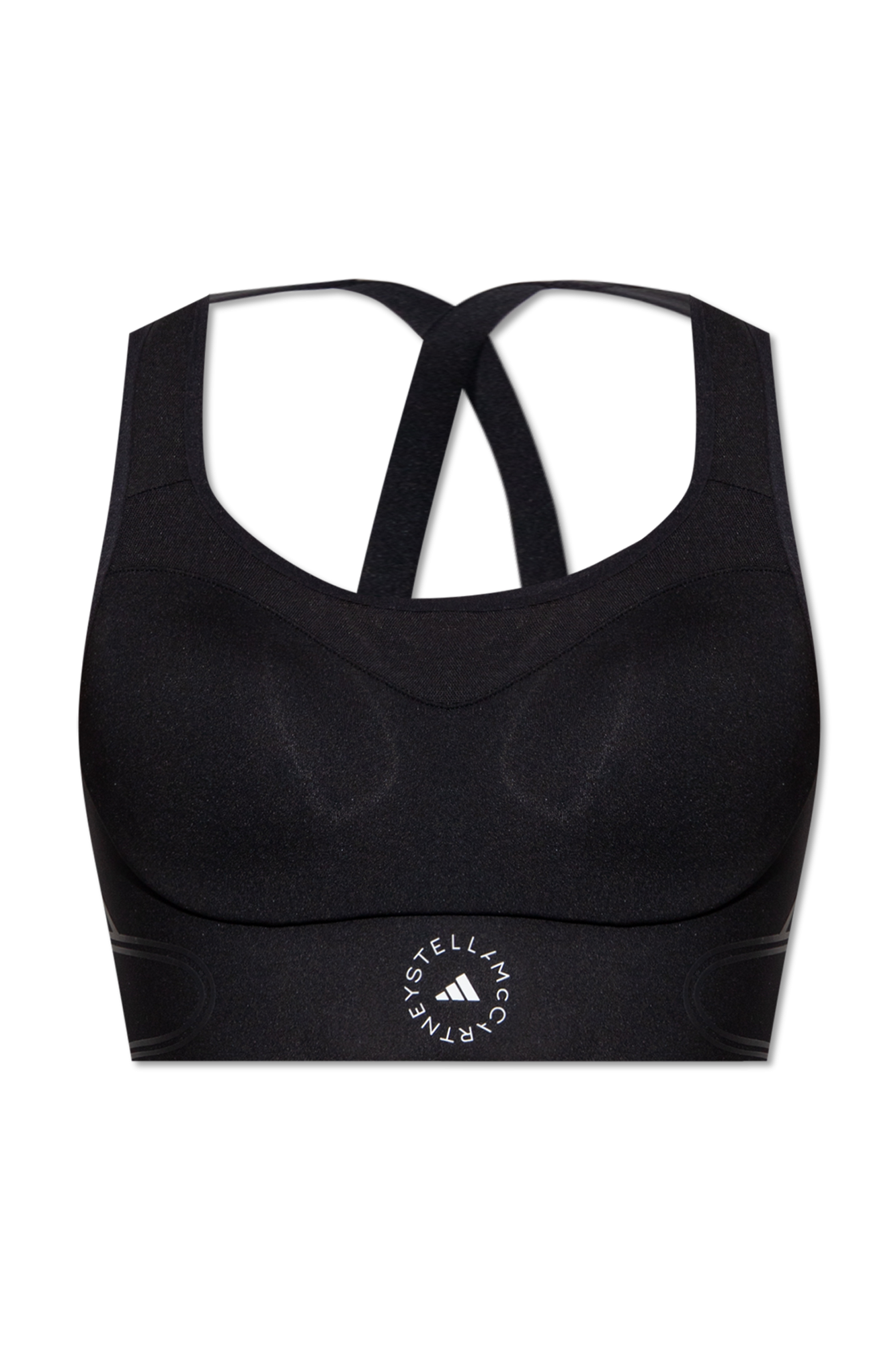 Black Sports bra with logo ADIDAS by Stella McCartney - Vitkac Germany