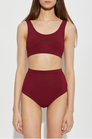 Lingerie top with logo od JIL SANDER+