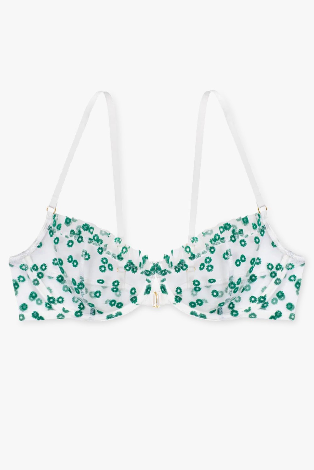 Enter the world ‘Marquerite’ floral bra