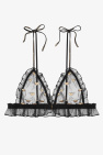 Le Petit Trou ‘OR’ bra with embroidered pattern