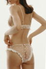 Le Petit Trou ‘Papillon’ briefs with silk ruffle