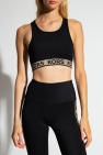 Michael Michael Kors BLACK Crop top with straps