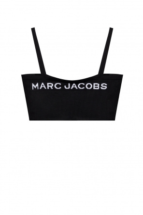 Женская сумка marc jacobs logo gold shine