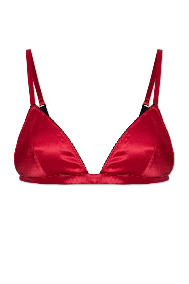 Dolce & Gabbana Jedwabny biustonosz