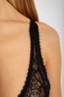 Off-White Lace bra with logo