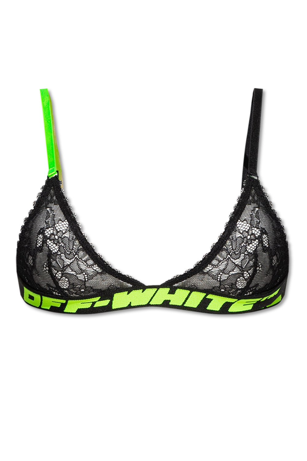 Off-White Lace bra with logo