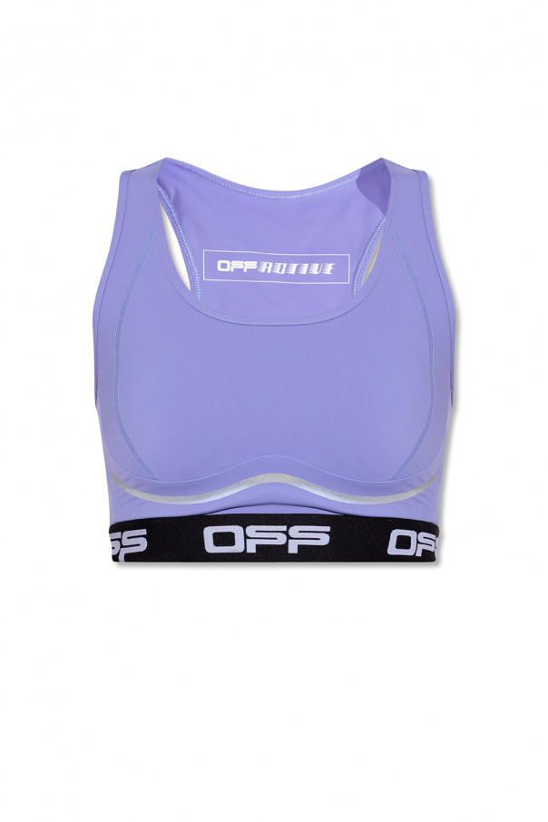 Off-White Sports bra with logo