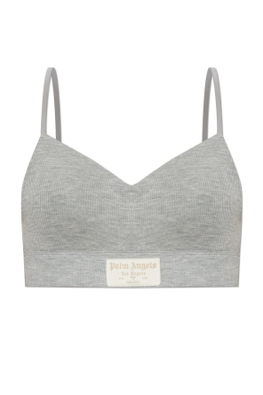 Bra with logo