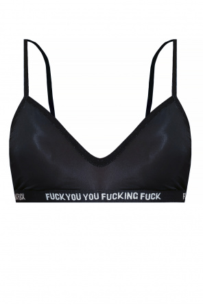 Bra with lettering od R13