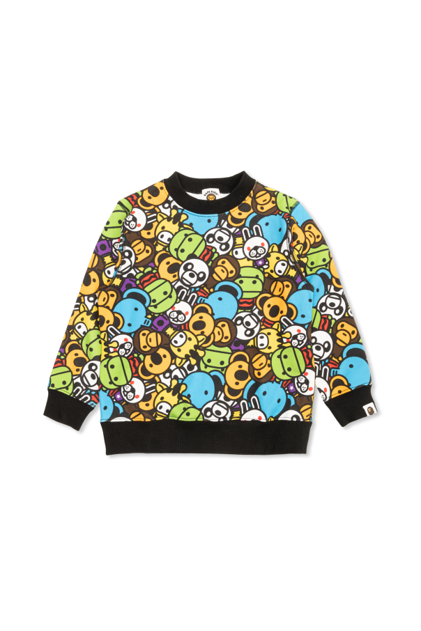 Sweatshirt with print od A BATHING APE® Kids
