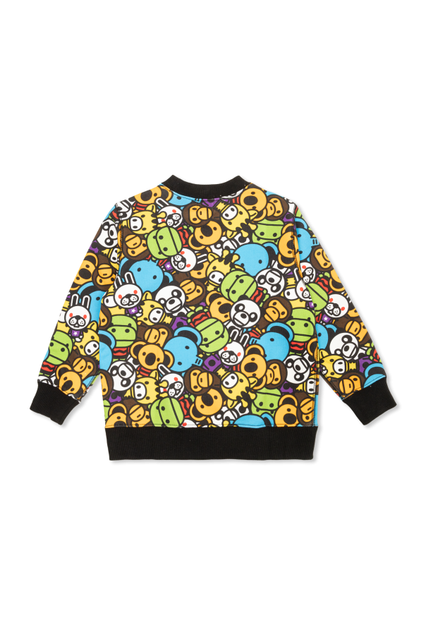A BATHING APE® Kids Sweatshirt with print