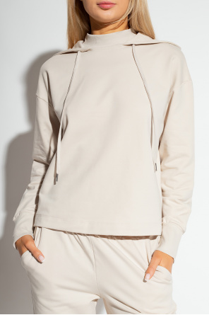 Hanro Cotton long-sleeve hoodie