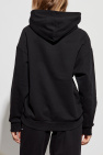 Pangaia BLACK Sweatshirt with logo