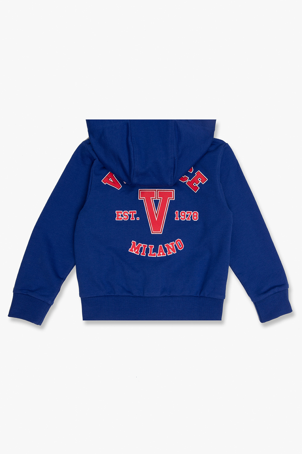 Versace Kids Zip-up looking hoodie