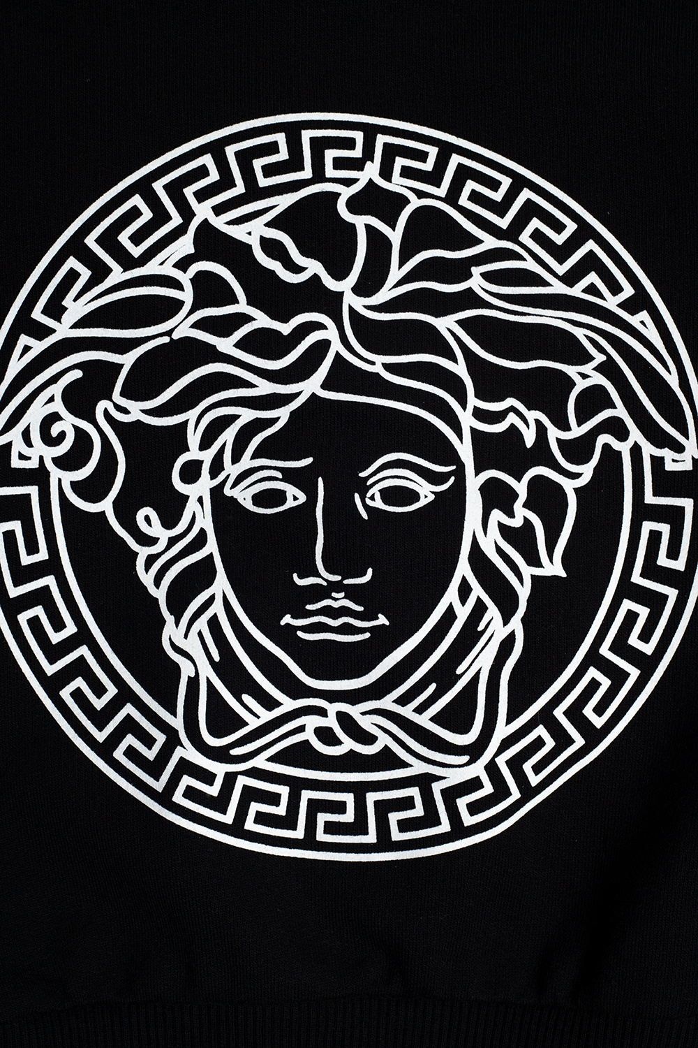 Versace Kids Invitational sweatshirt with Medusa head