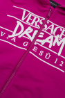 Versace Kid Hoodie with ‘Dream via Gesu’ print