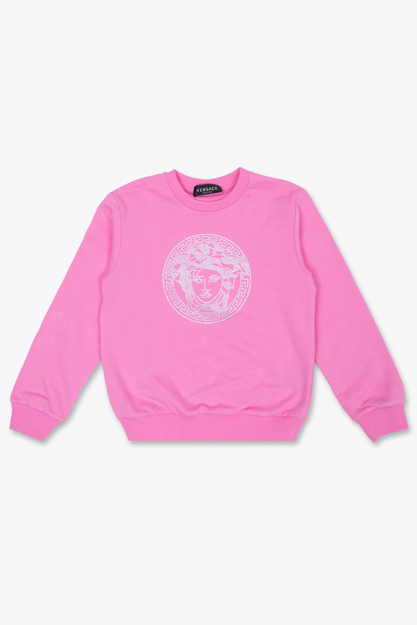 Versace Kids Gloves sweatshirt with Medusa