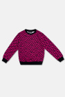 Versace Kids PINK Sweatshirt with La Greca pattern