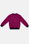Versace Kids PINK Sweatshirt with La Greca pattern