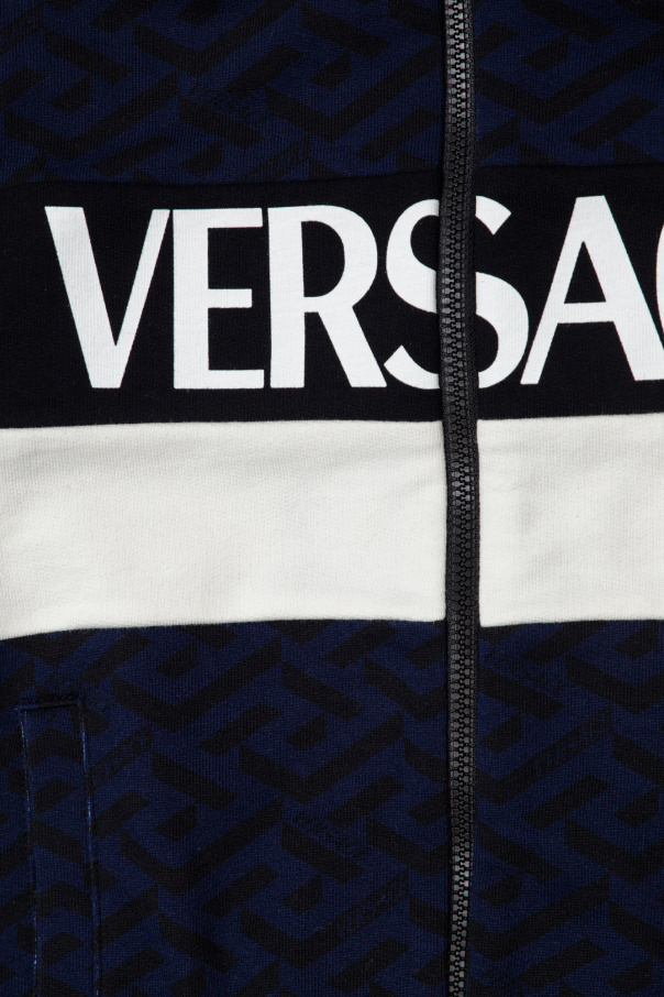 Versace Kids Seland Elastan Fina Kurzärmeliges T-shirt