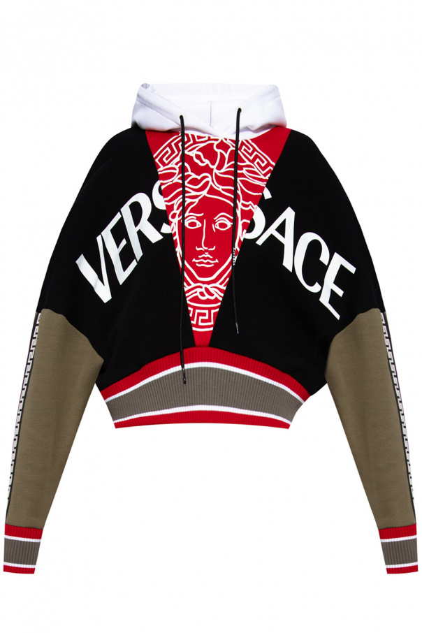 Versace Cropped hoodie