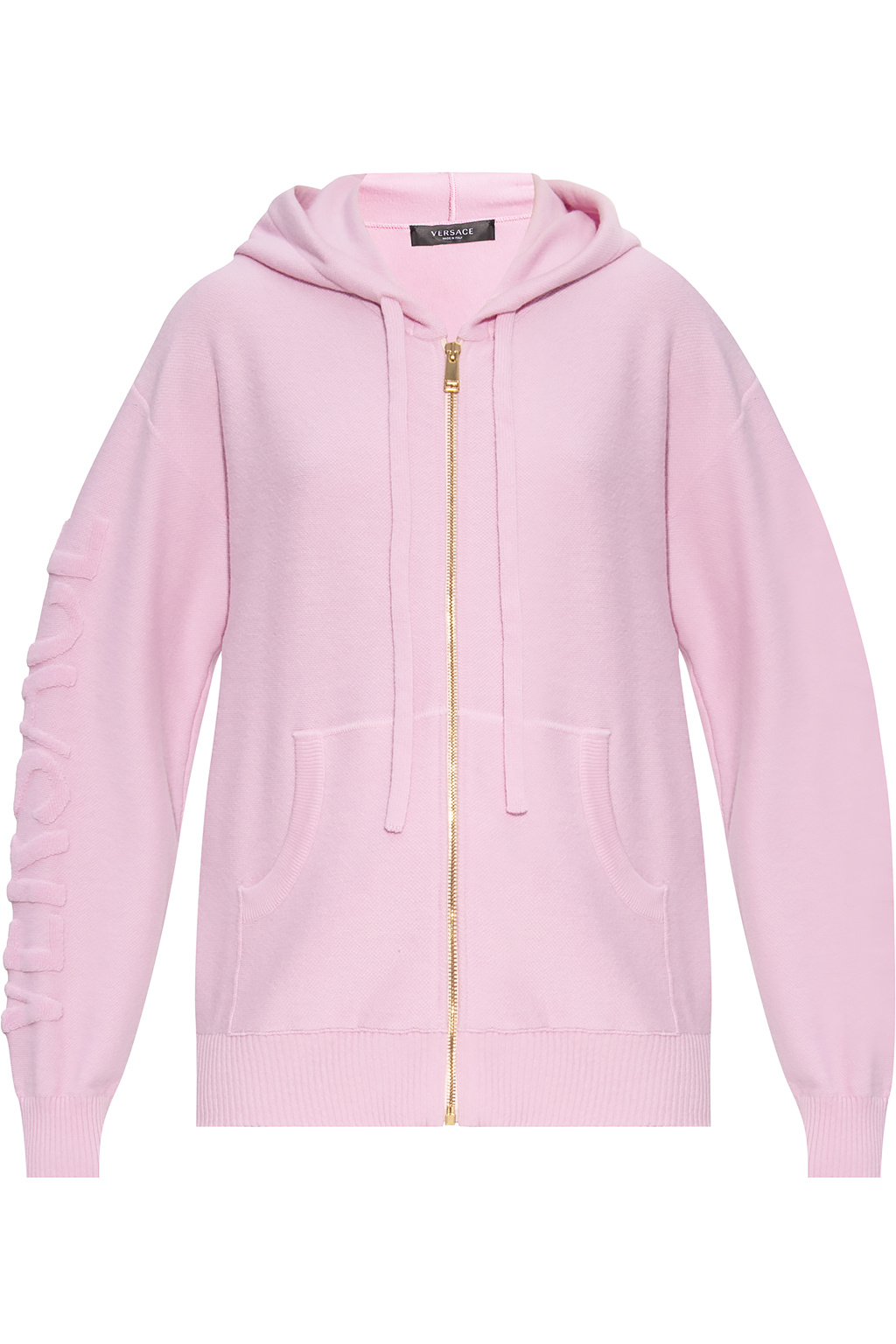 versace hoodie pink