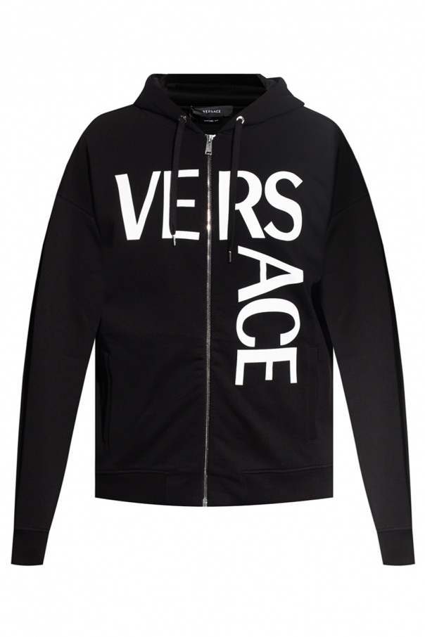 Versace Logo-printed hoodie