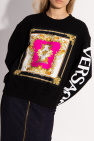 Versace rentrayage panelled denim jacket item