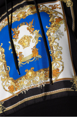 Versace Bluza z kapturem z logo