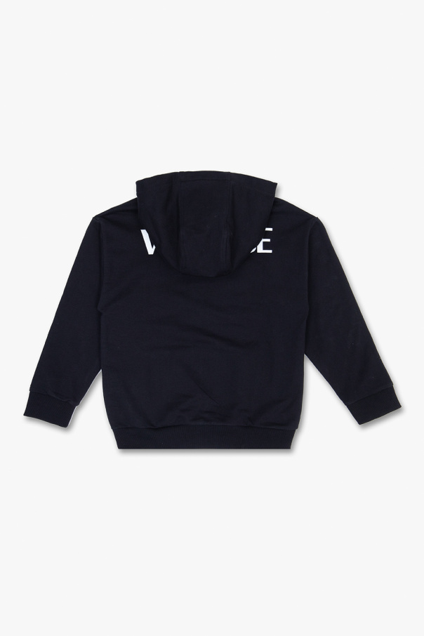 Versace Kids jacket Hoodie with logo