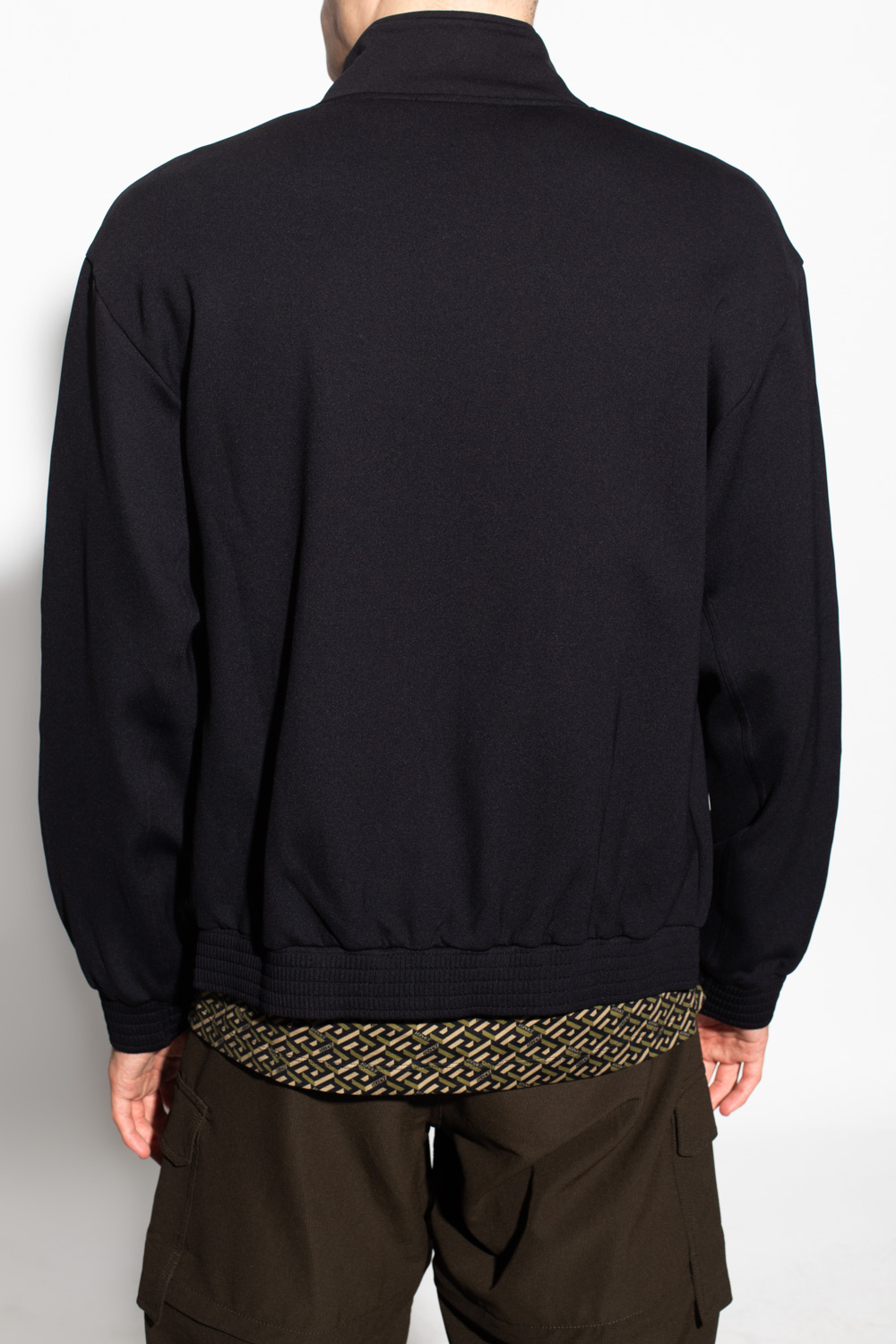 Versace Kenzo logo print crew neck sweatshirt