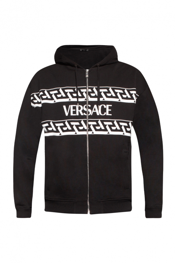 Versace Logo-printed hoodie