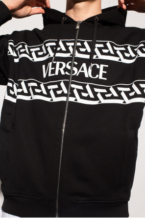 Versace Logo-printed hoodie