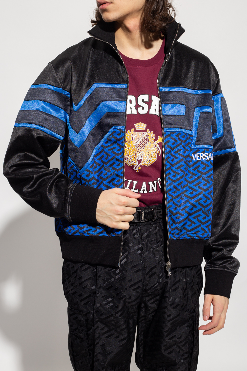 Versace Windbreaker Hooded Jacket