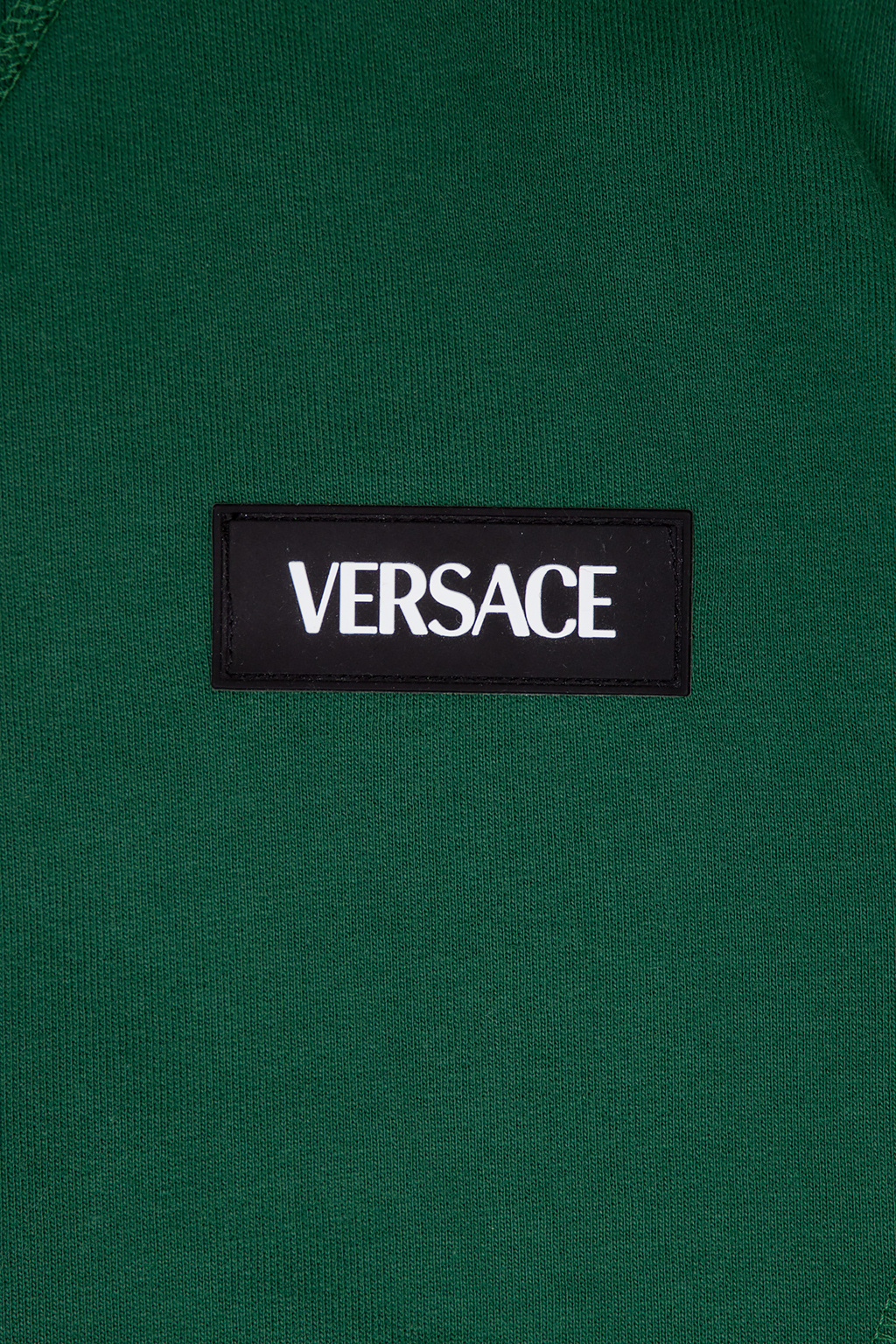 Versace Kids pointed sweatshirt with logo