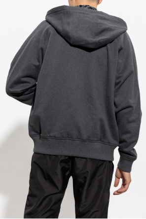 Versace hoodie logo-print with pockets