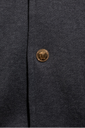 Versace hoodie logo-print with pockets
