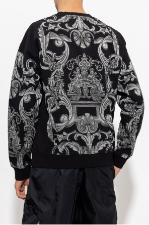 Versace Sweatshirt with Baroque pattern