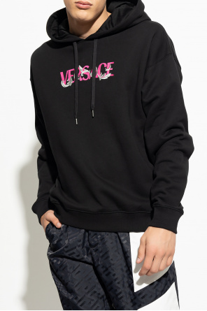 Versace hoodie Biface with logo