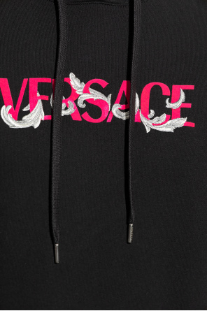 Versace hoodie Biface with logo