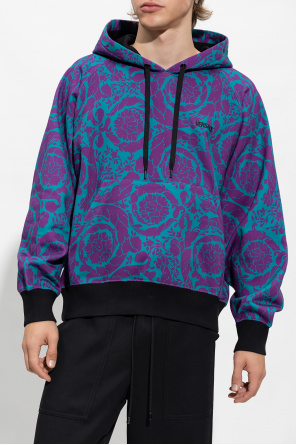 Versace Printed back hoodie