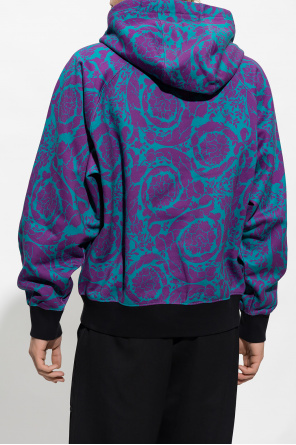 Versace Printed back hoodie