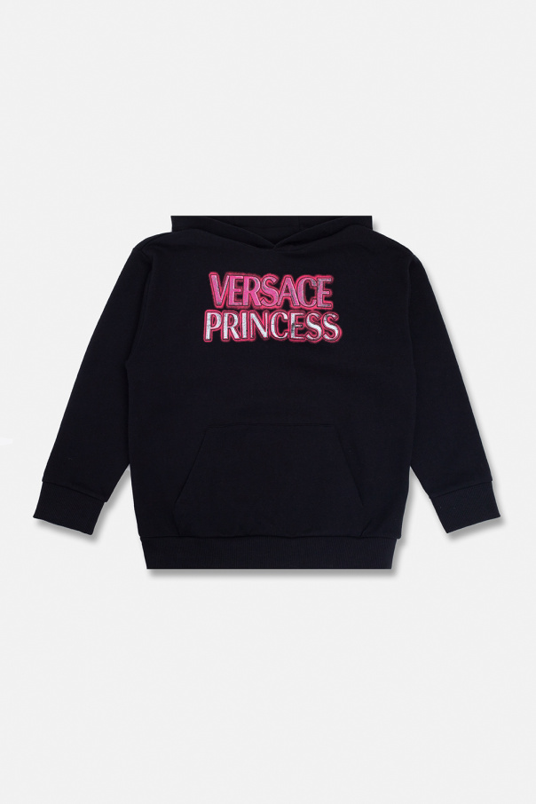 Versace Kids rmeted hoodie