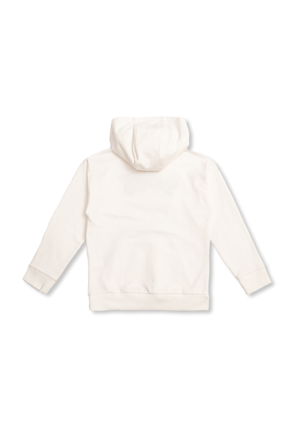 Versace Kids Cotton Granatowy hoodie