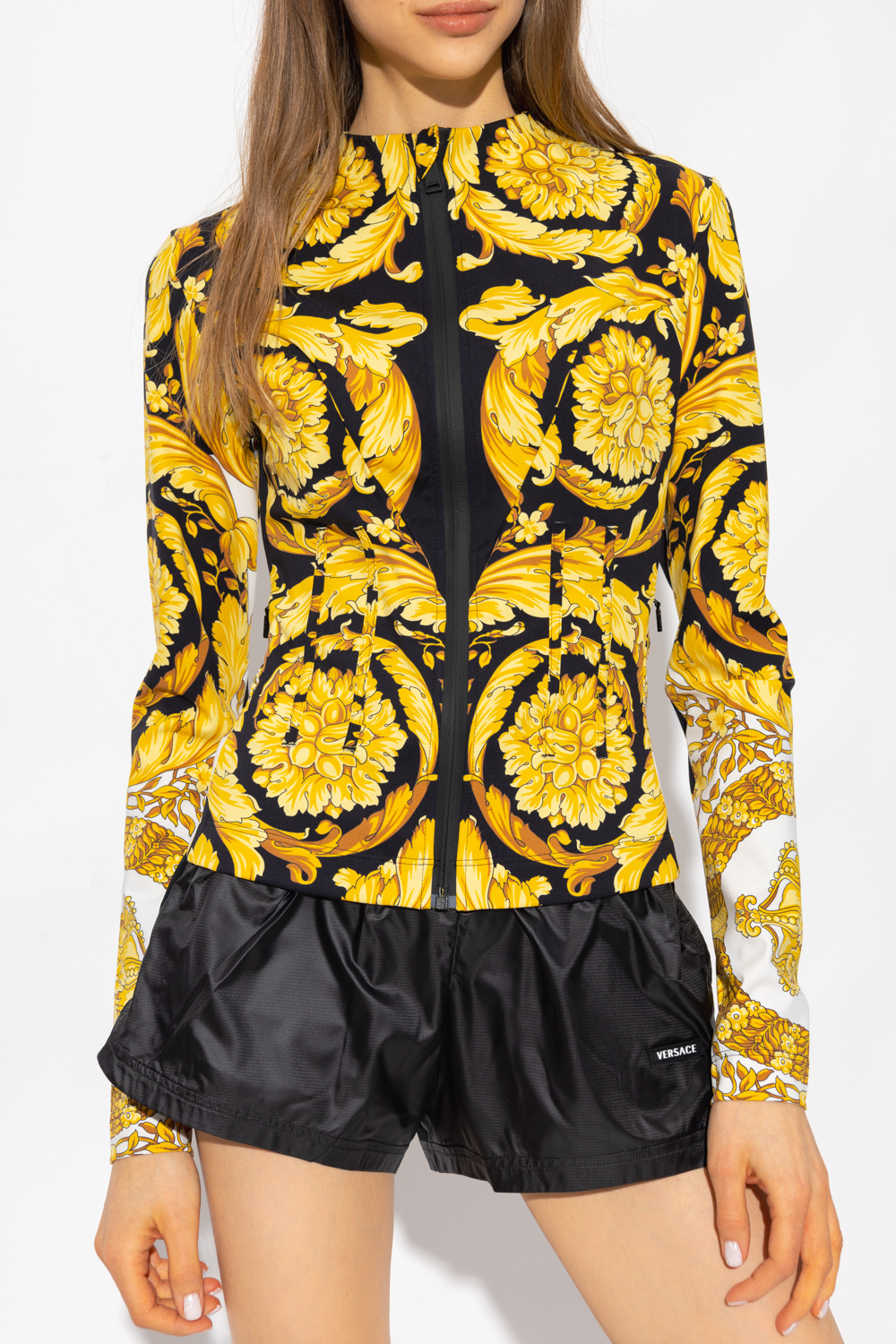 Versace Top with ‘Barocco’ motif