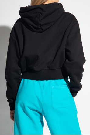 Versace Embellished bunt hoodie