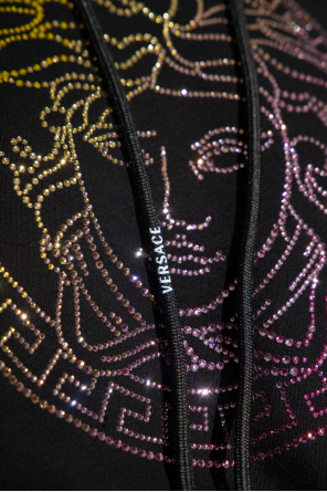 Versace Embellished hoodie