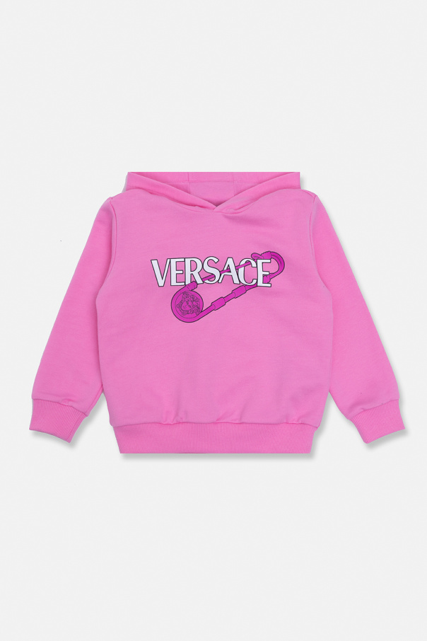Versace Kids Printed T-Shirt hoodie